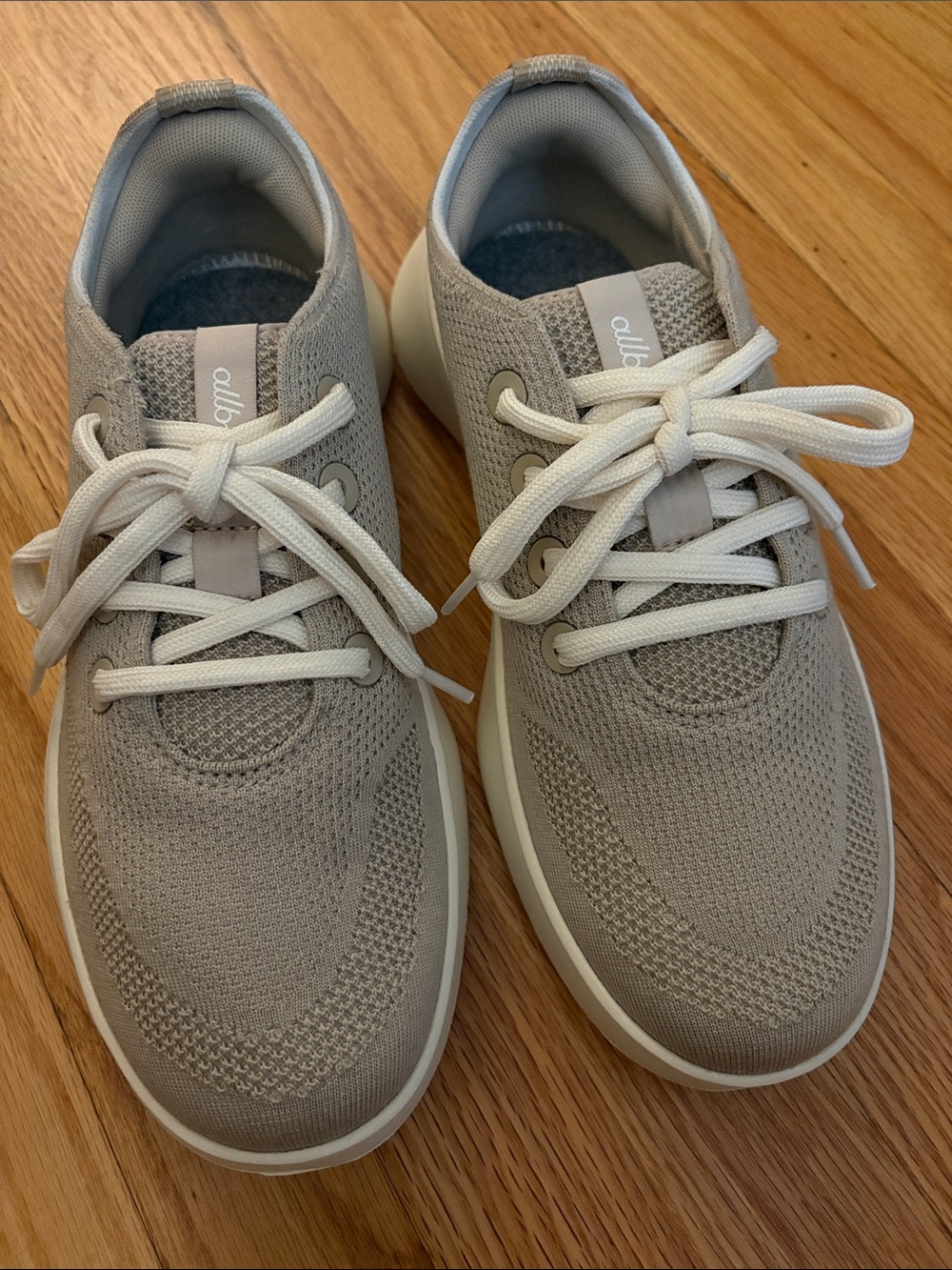 Allbirds Women's Tree Runner Go shoes in Rugged Beige, size 10
